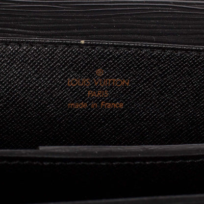 Louis Vuitton Epi Serviette Ambassadeur Briefcase Black 7 of 10
