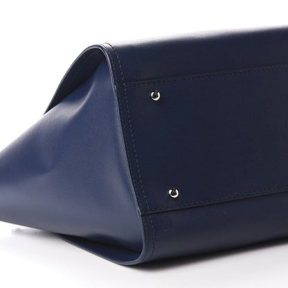 Chanel Caviar Large Studded Deauville Tote Navy 6 of 10