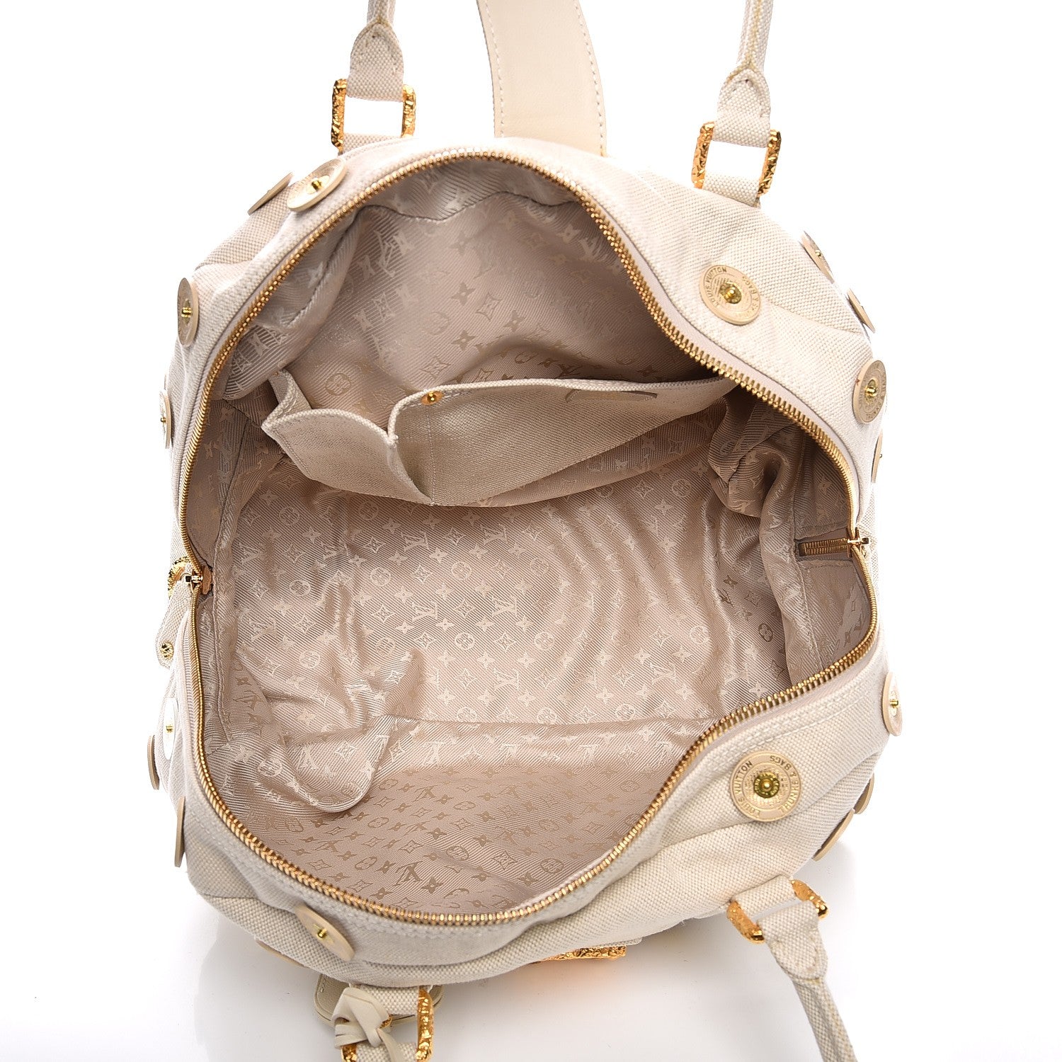 Louis Vuitton Canvas Polka Dots Panema Bowly 5 of 14