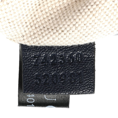 Gucci Sakai Be Green Calfskin Diagonal Stitched Small Blondie Shoulder Bag Blue Agata 7 of 9