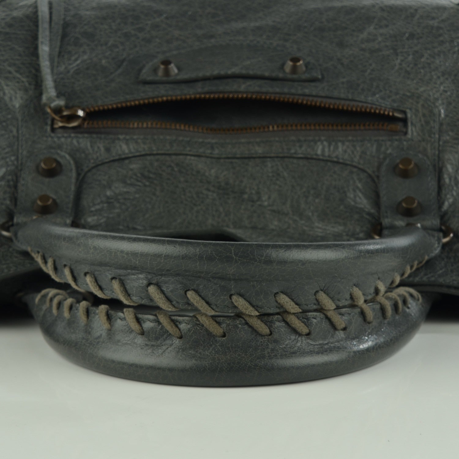 Balenciaga Agneau Classic Hardware City Gris Tarmac 5 of 8