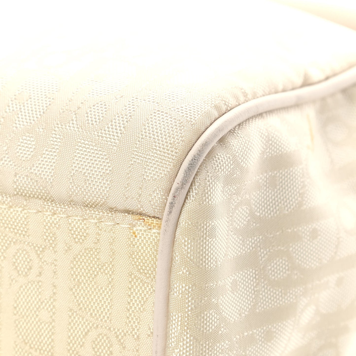Monogram Tote White