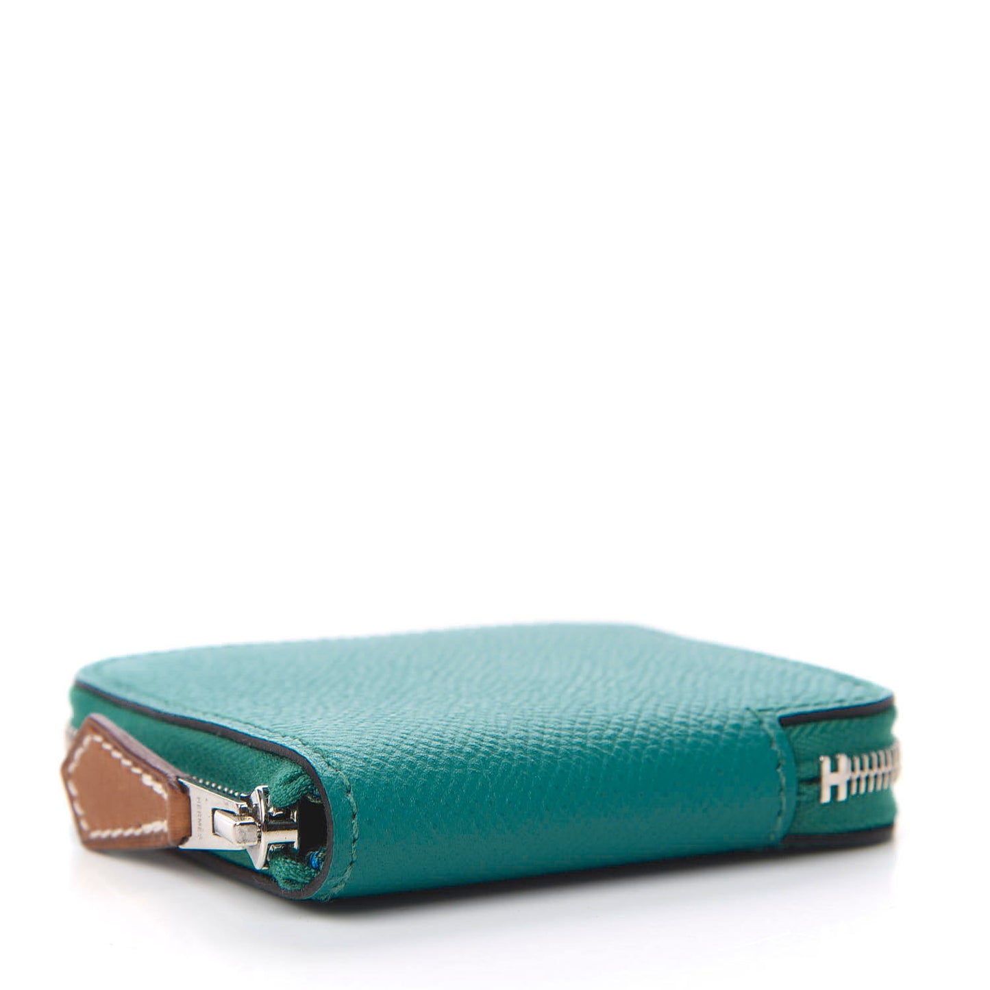 Epsom Silk'in Coin Purse Bleu Paon