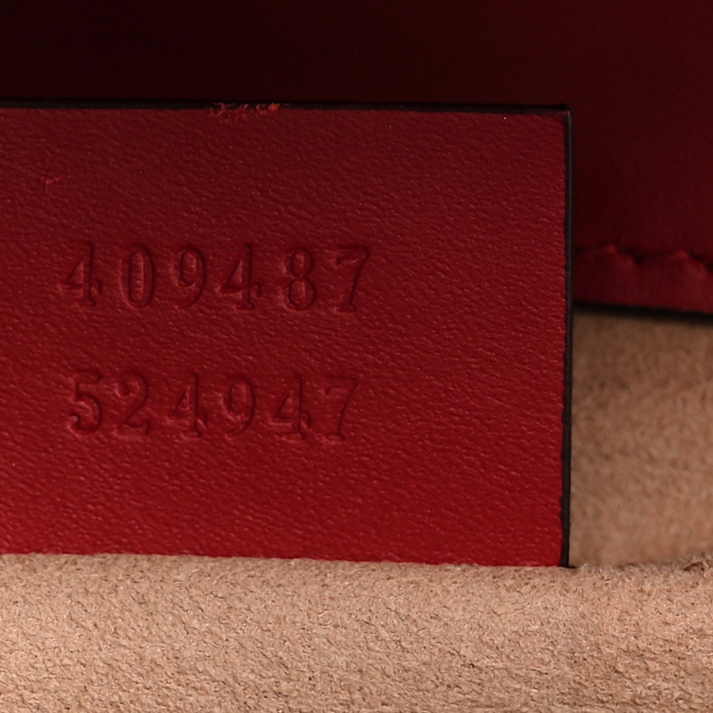 Guccissima Small Padlock Shoulder Bag Hibiscus Red