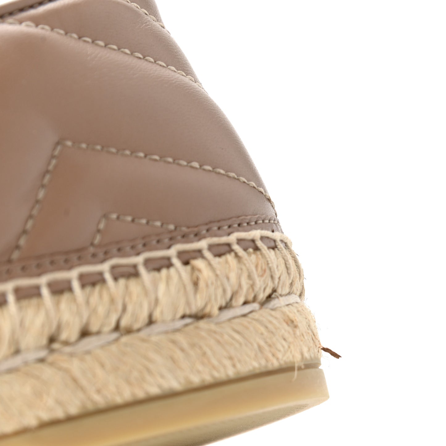 Nappa Matelasse GG Marmont Espadrilles 37.5 Porcelain Rose