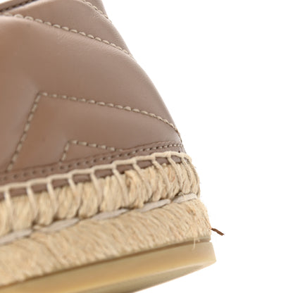 Gucci Nappa Matelasse GG Marmont Espadrilles 37.5 Porcelain Rose 10 of 11