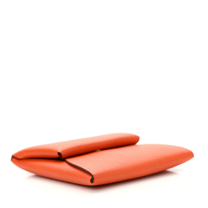 Hermes Evercolor Bastia Coin Purse Orange 4 of 8