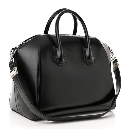 Givenchy Shiny Lord Calfskin Medium Antigona Black 3 of 12