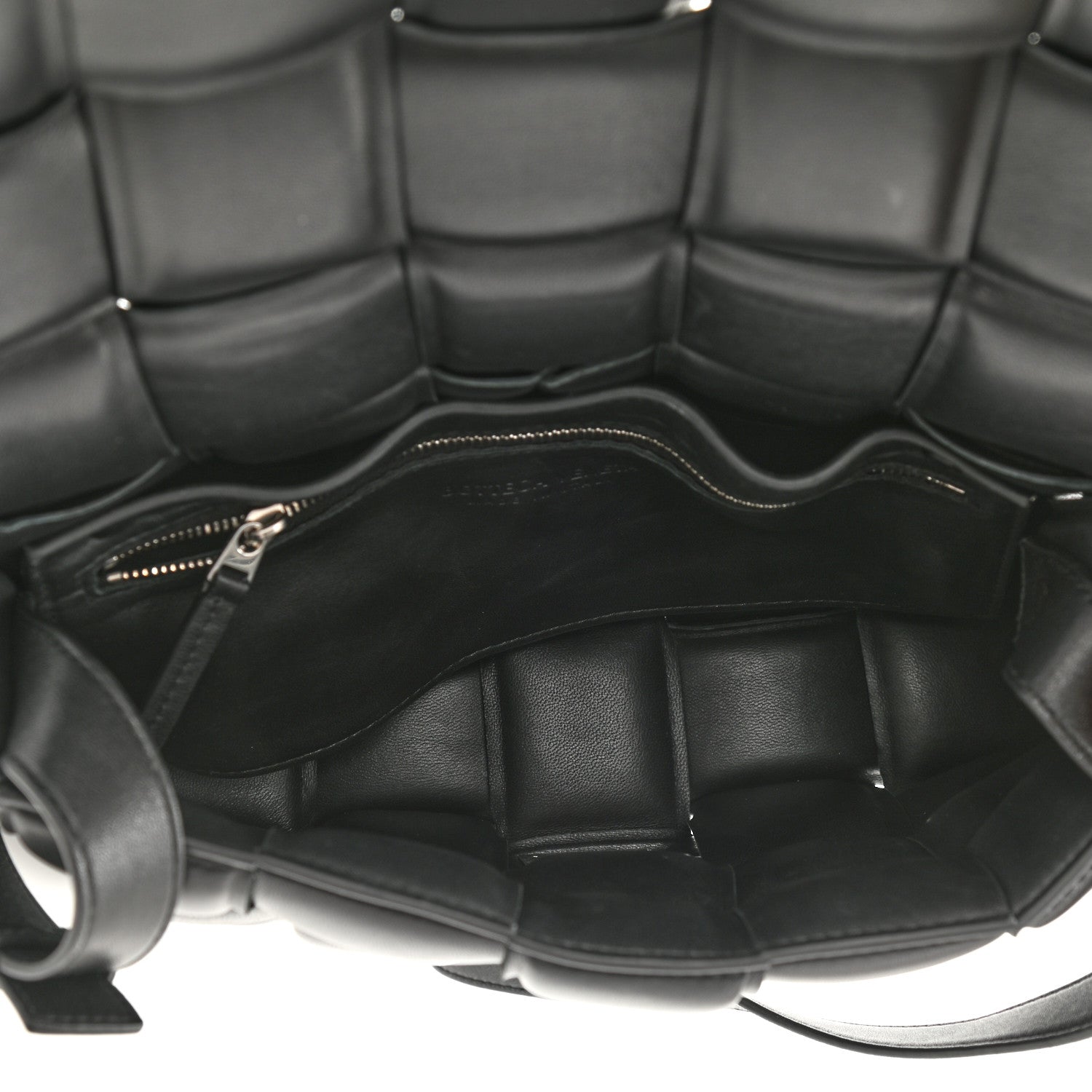 Bottega Veneta Nappa Maxi Intreccio Padded Cassette Crossbody Bag Black 4 of 6