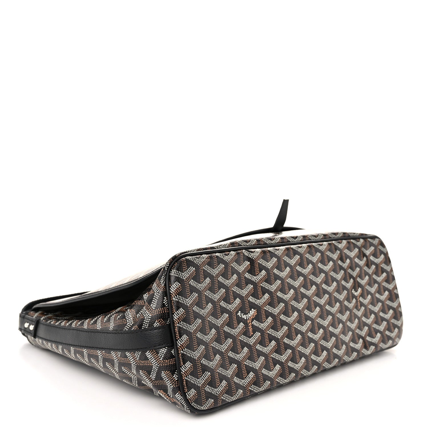 Goyard Goyardine Capetien Messenger Bag Black 4 of 10