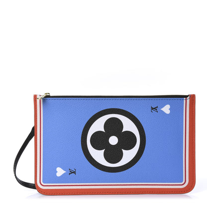 Louis Vuitton Game On Neverfull MM Pochette Black 1 of 7