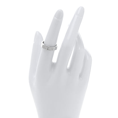 Hermes 18K White Gold Diamond Kelly Ring 53 6.5 2 of 5