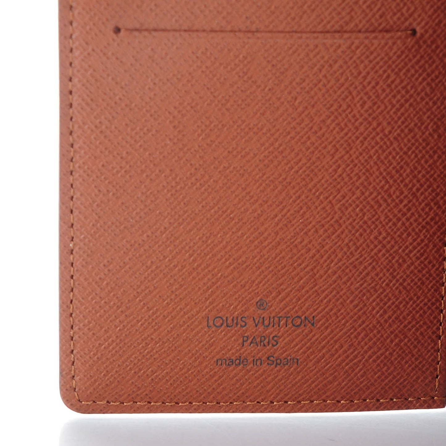 Monogram Pocket Agenda Cover