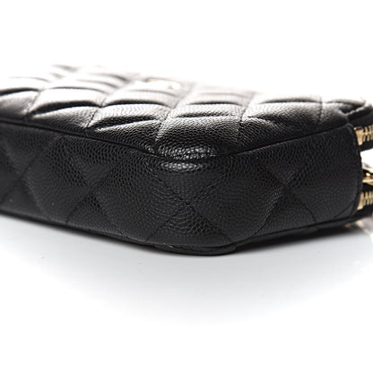 Chanel Caviar Quilted Small Clutch With Chain Black 12 of 14