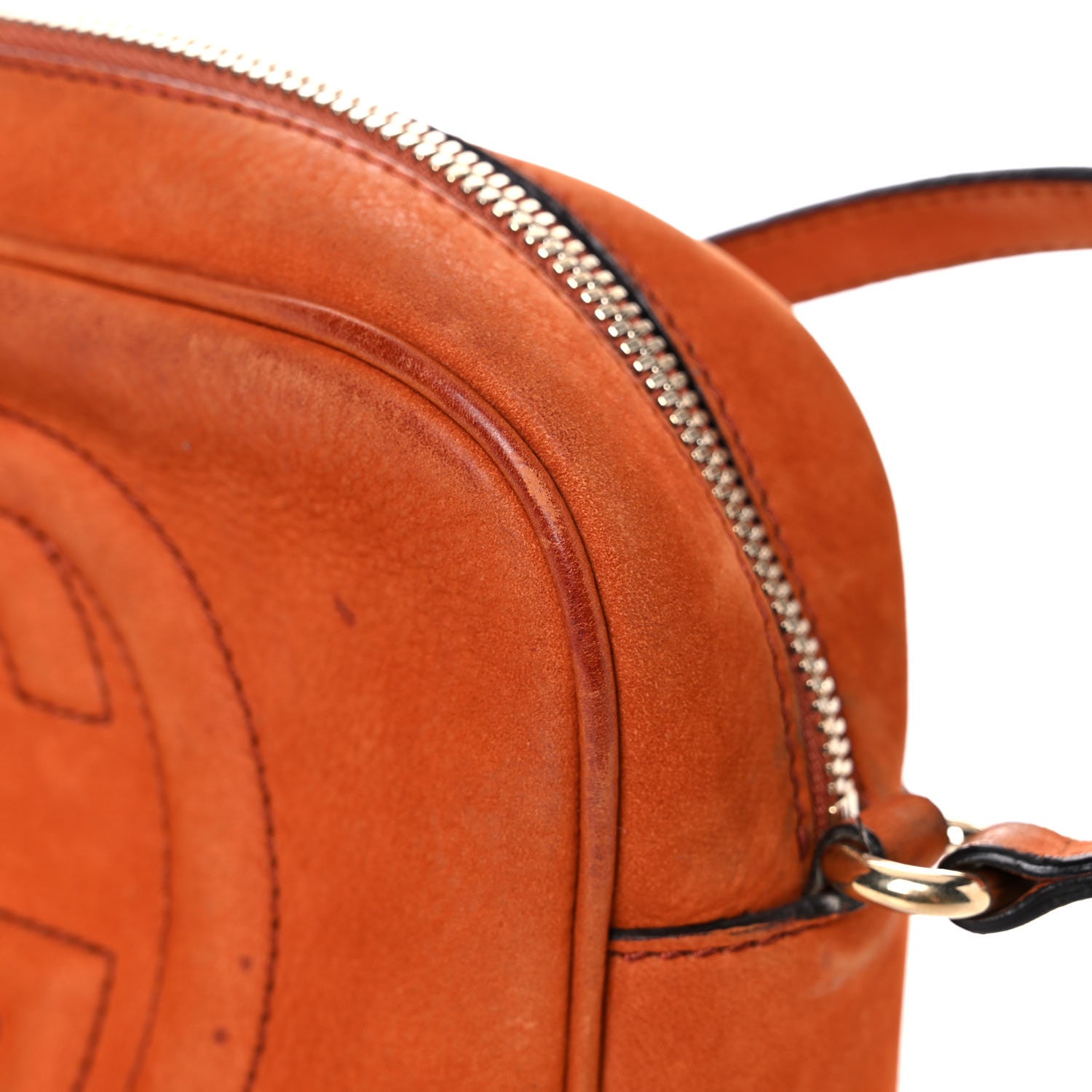 Gucci Vitello Range Small Soho Disco Bag Old Whisky 22 of 31