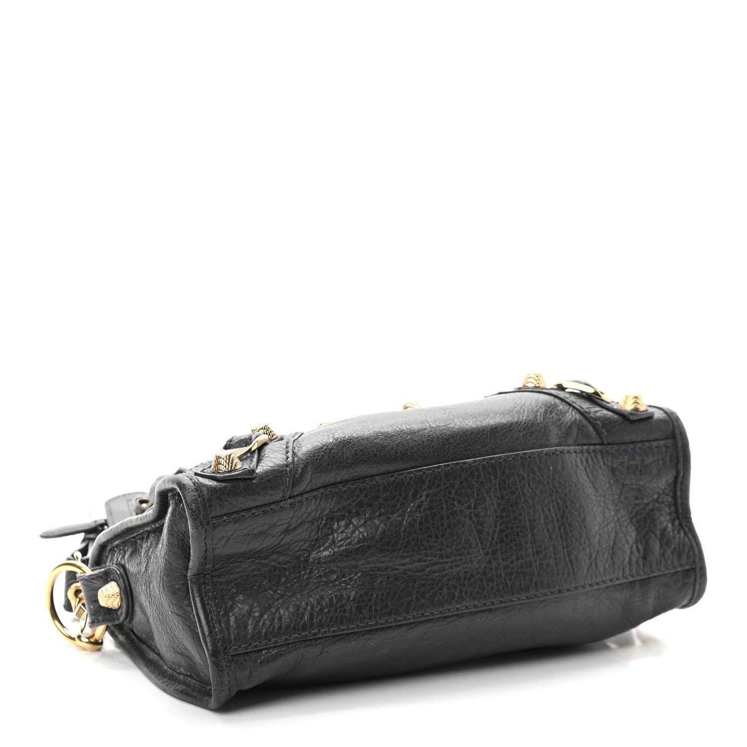 Balenciaga Agneau Giant 12 Gold Hardware Mini City Anthracite 4 of 10