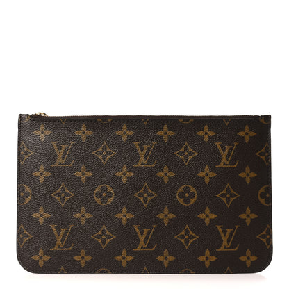 Louis Vuitton Monogram Neverfull MM GM Pochette 1 of 6