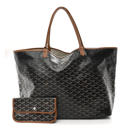 Goyard Goyardine Saint Louis GM Black Gold 3 of 12