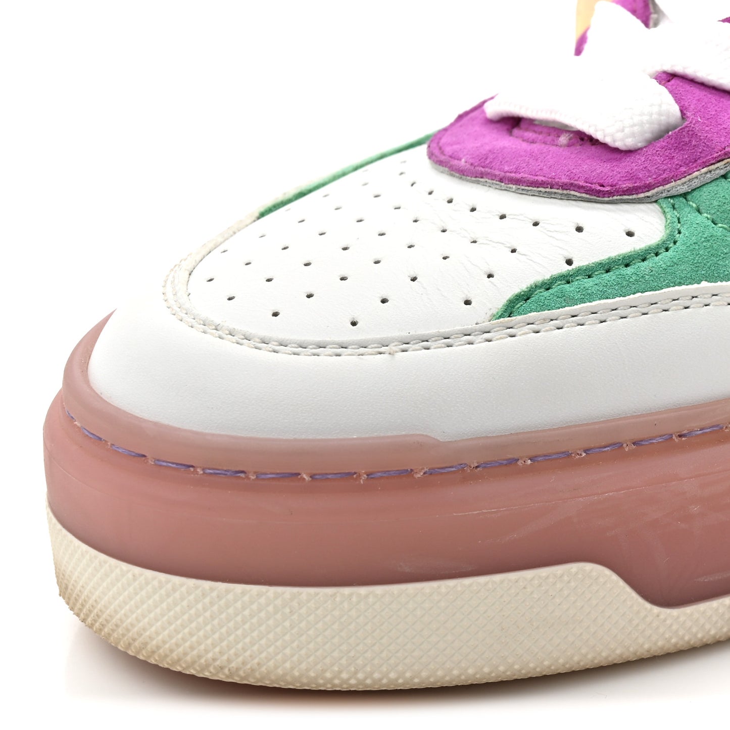 Calfskin Suede Spike Astroloubi Donna Low Top Sneakers 36 Kismet Supernova