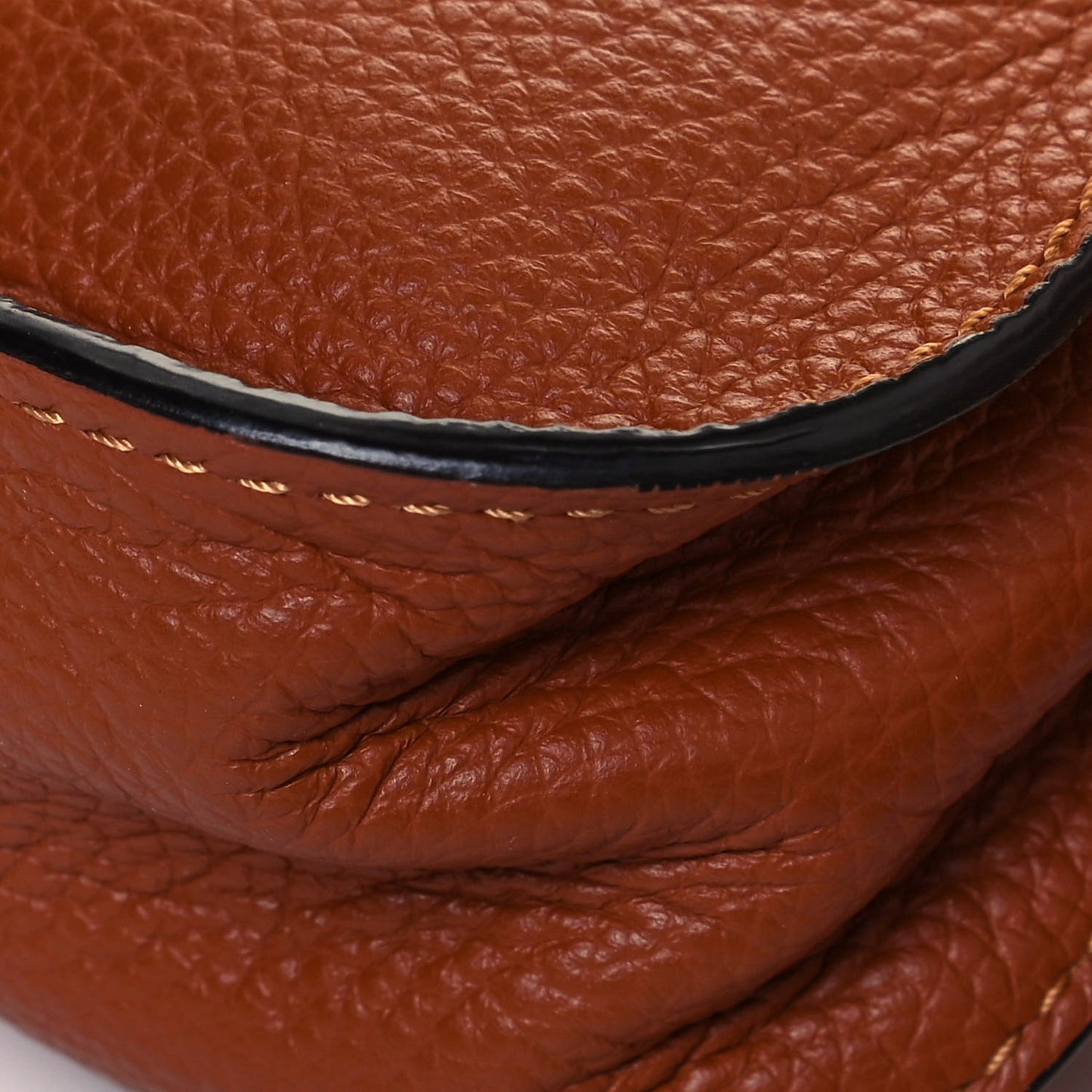Calfskin Mini Marcie Satchel Tan