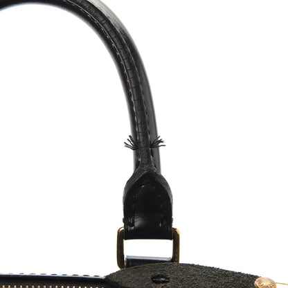 Louis Vuitton Epi Speedy 25 Black 9 of 10