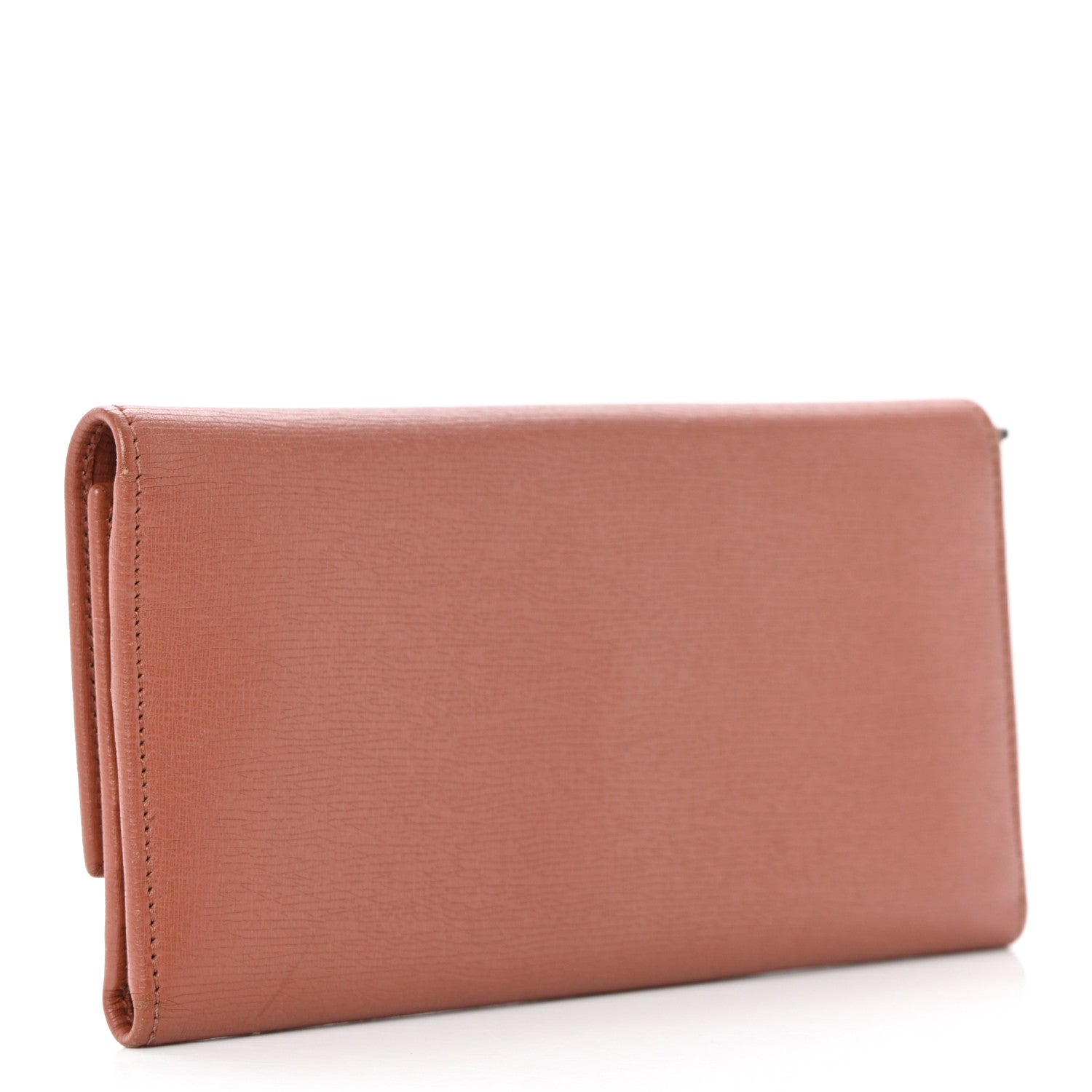 Gucci Calfskin GG Continental Wallet Brown 3 of 9