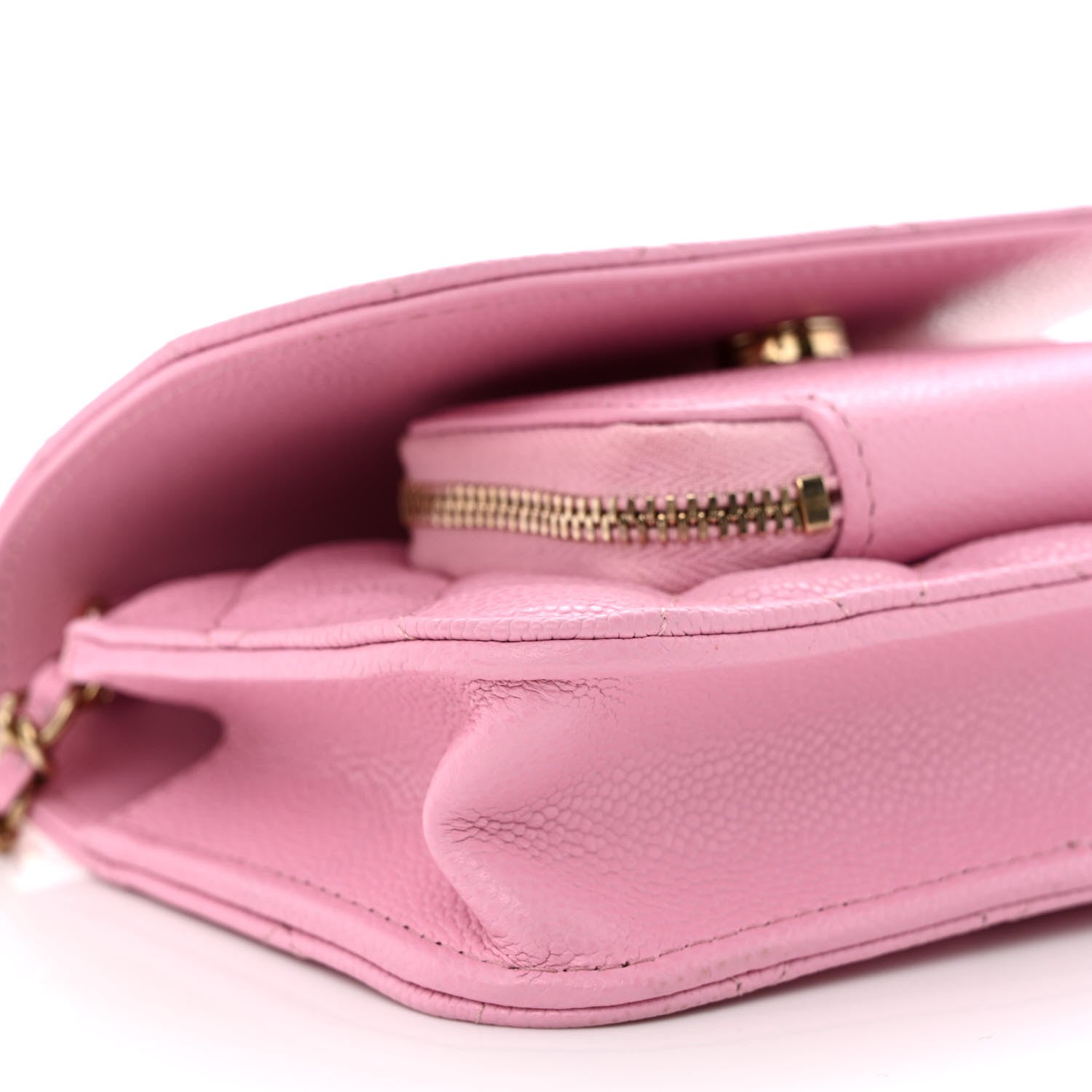 Chanel Caviar Quilted Business Affinity Clutch With Chain Flap Lilac 10 of 12