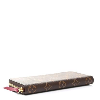 Louis Vuitton Monogram Clemence Wallet Fuchsia 4 of 6
