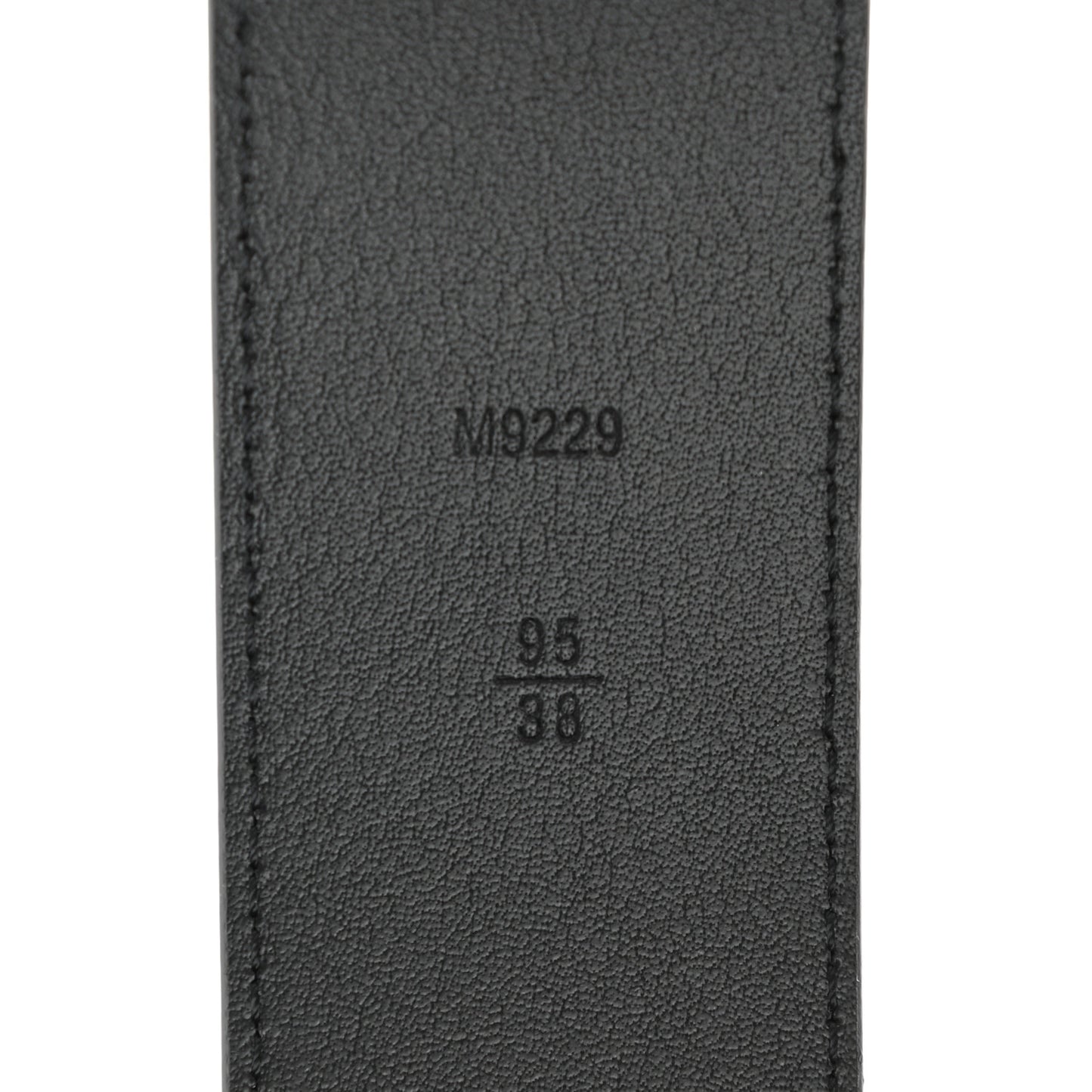Epi 40mm LV Initiales Belt 95 38 Black