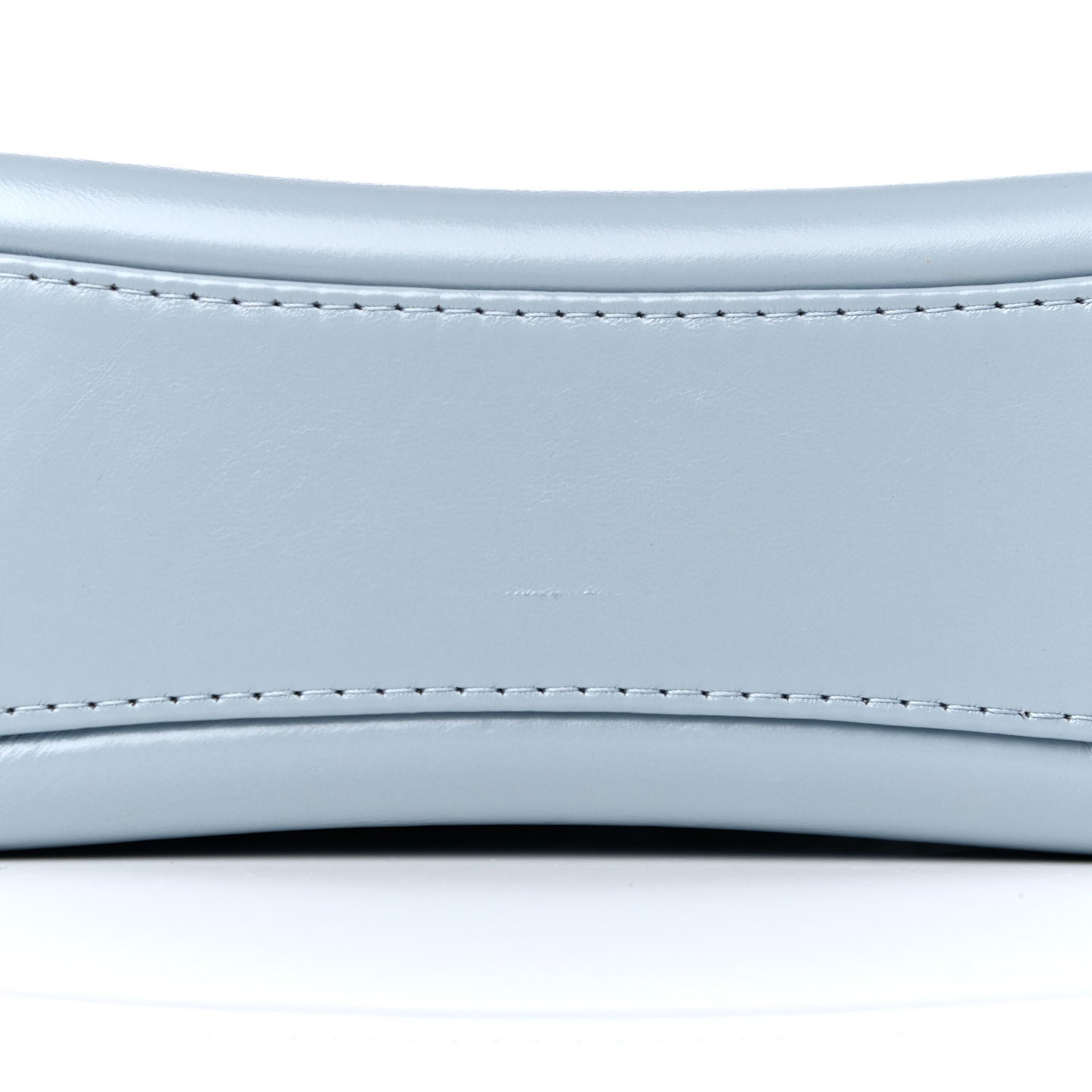 Aged Calfskin Quilted Small Gabrielle Hobo Light Blue
