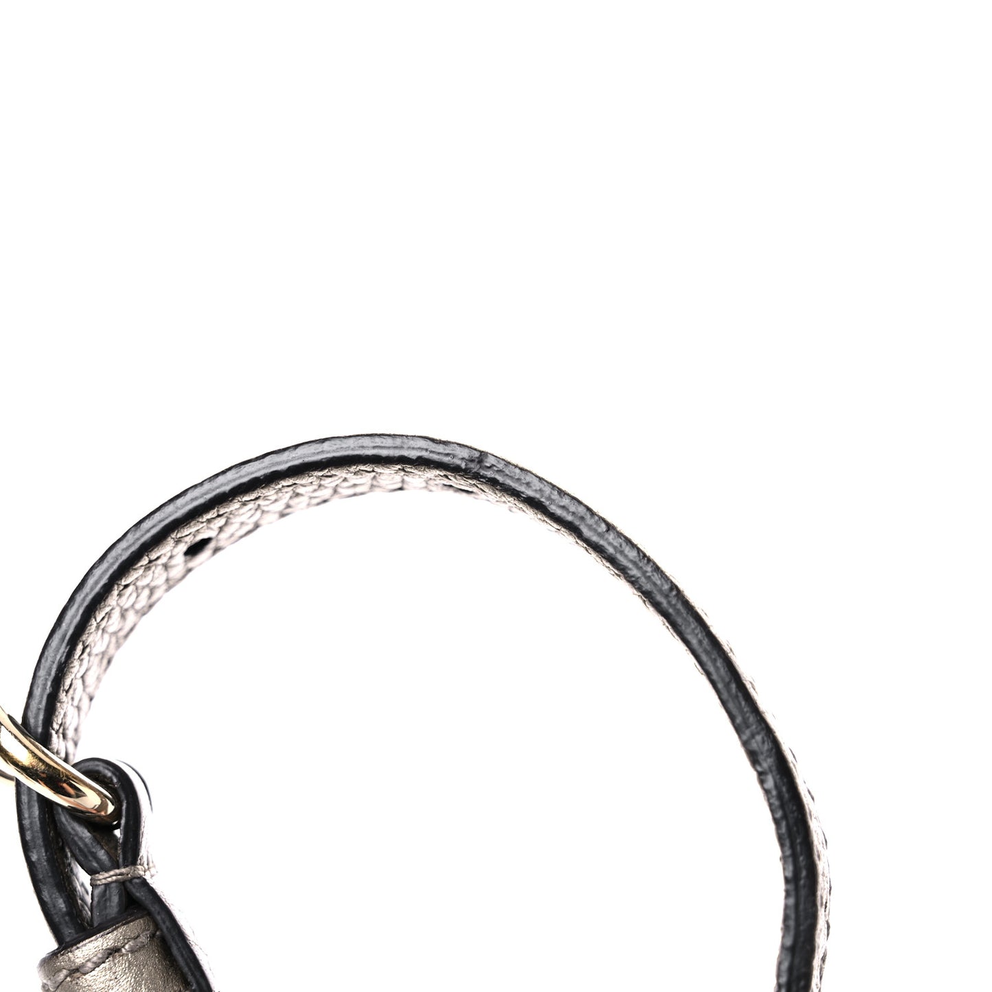 Metallic Pebbled Calfskin Small Soho Disco Bag Golden Beige