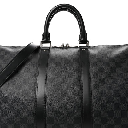 Louis Vuitton Damier Graphite Keepall Bandouliere 45 7 of 12