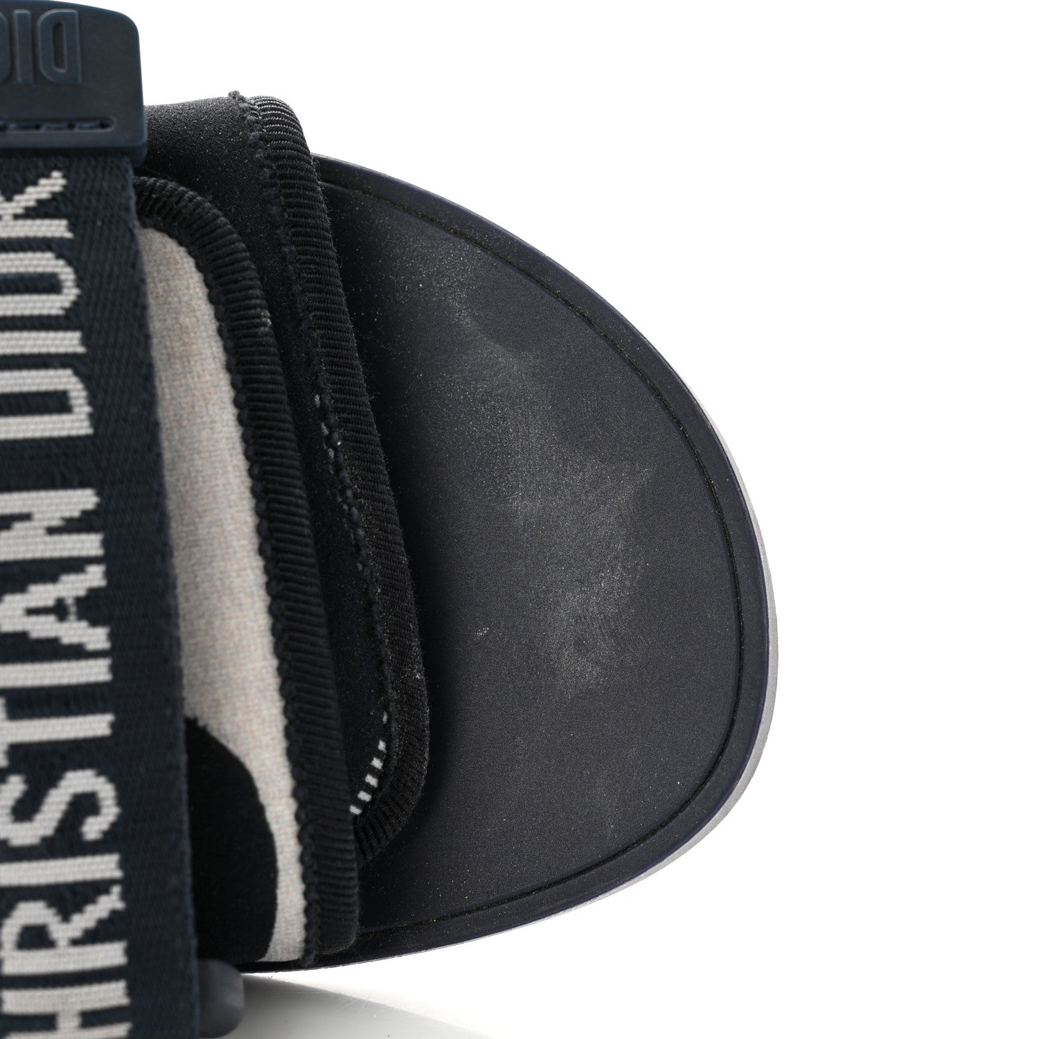 Christian Dior Technical Stretch Fabric Camouflage Dio(r)evolution Slide Sandals 36 Deep Blue 8 of 9