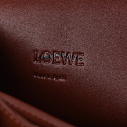 Loewe Woven Raffia Calfskin Medium Barcelona Shoulder Bag Brown 9 of 11