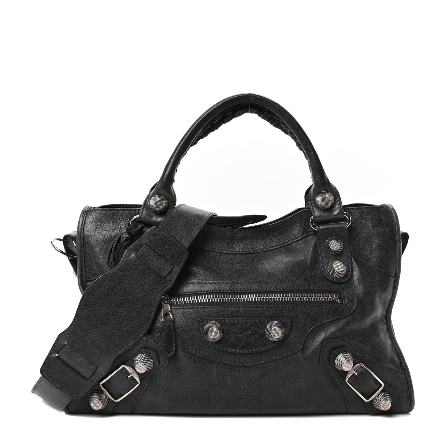 Agneau Giant 21 Silver Hardware City Anthracite