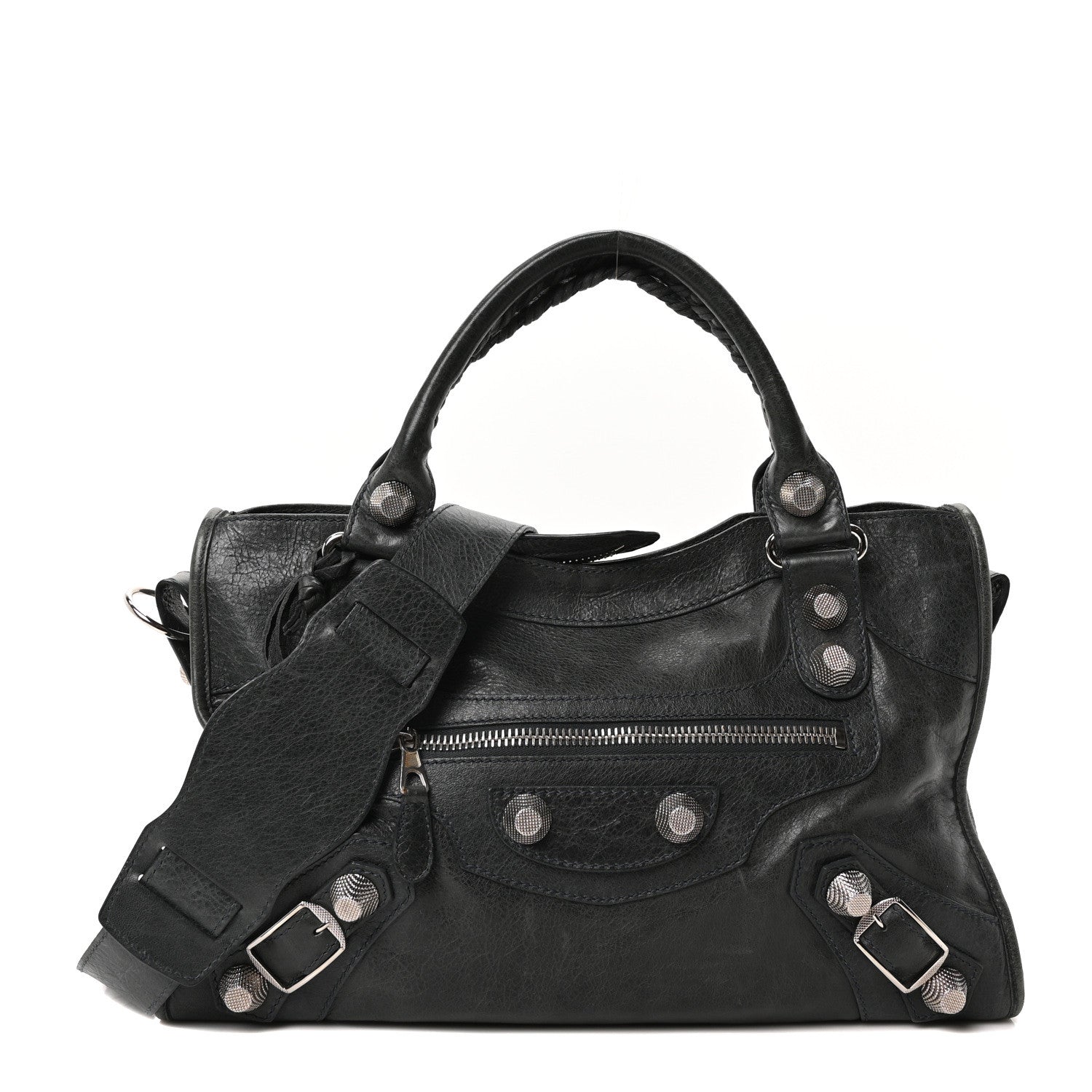 Balenciaga Agneau Giant 21 Silver Hardware City Anthracite 1 of 11