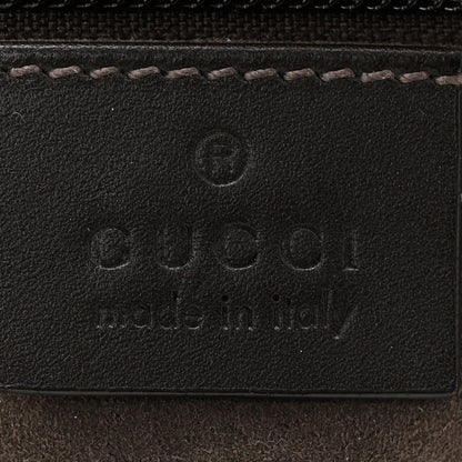 Gucci GG Supreme Monogram Medium Flat Messenger Bag Beige Brown 6 of 10