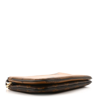 Louis Vuitton Reverse Monogram Giant Double Zip Pochette 4 of 10