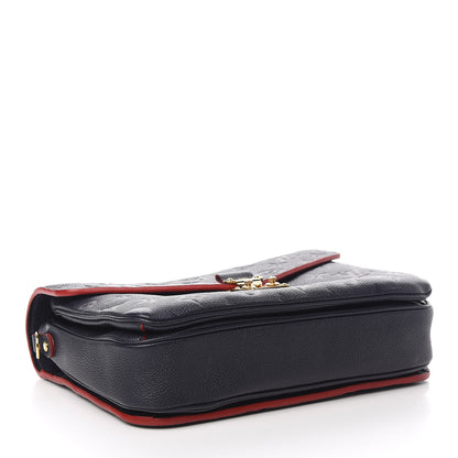 Louis Vuitton Empreinte Pochette Metis Marine Rouge 3 of 9
