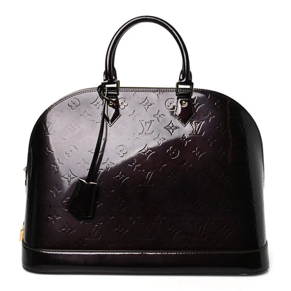 Louis Vuitton Vernis Alma GM Amarante 1 of 9
