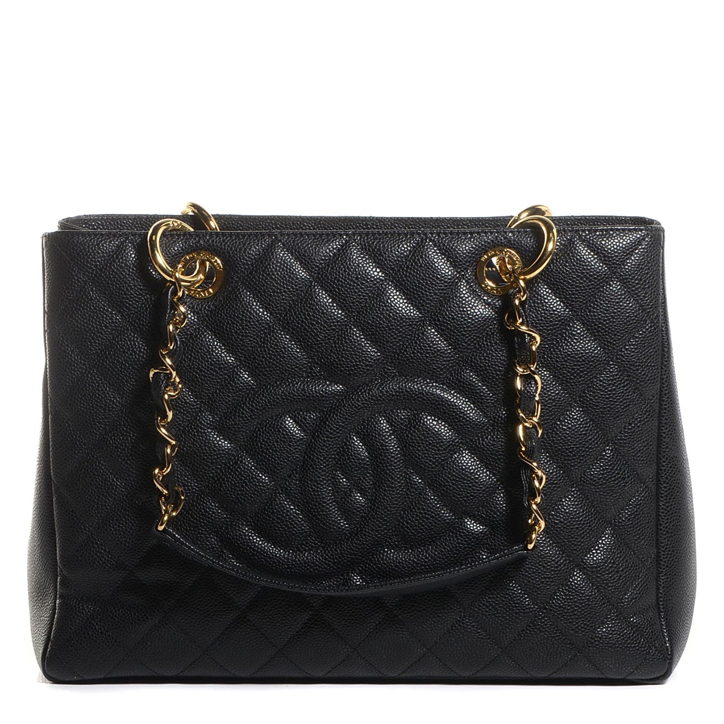 Caviar Grand Shopping Tote GST Black