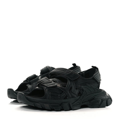 Balenciaga Neoprene Rubber Womens Track Sandals 37 Black 3 of 8