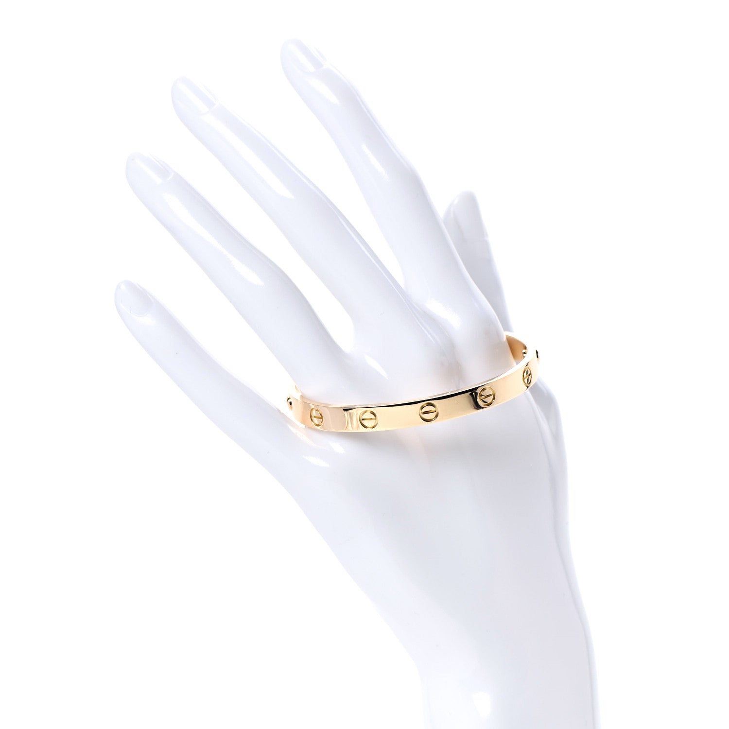 Cartier 18K Yellow Gold LOVE Bracelet 17 2 of 7