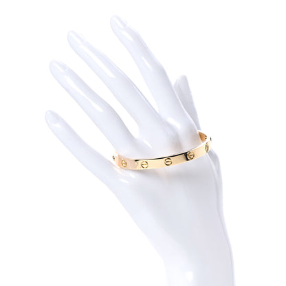 Cartier 18K Yellow Gold LOVE Bracelet 17 2 of 7