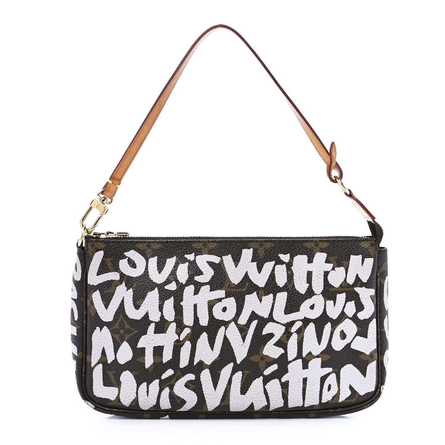 Monogram Graffiti Pochette Accessories Silver