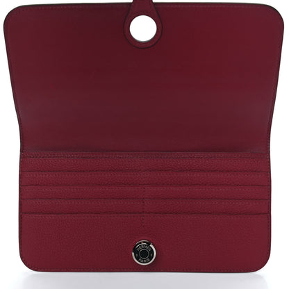 Hermes Togo Dogon Recto Verso Wallet Rubis 4 of 4