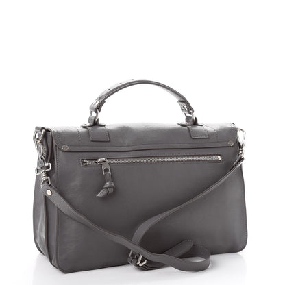 Proenza Schouler Lambskin Medium PS1 Satchel Heather Grey 2 of 11