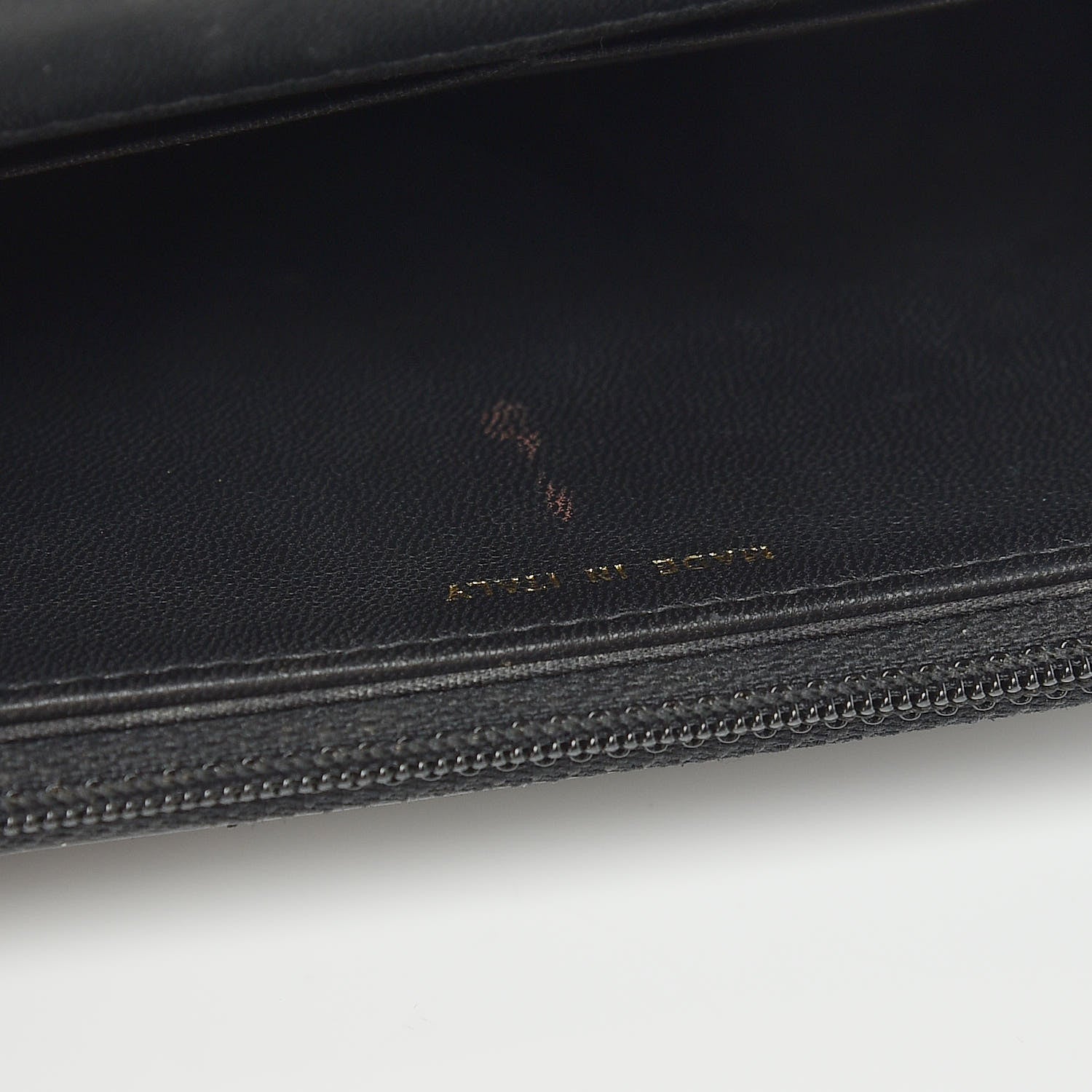 Chanel Lambskin Quilted Boy Wallet On Chain WOC Black 12 of 14