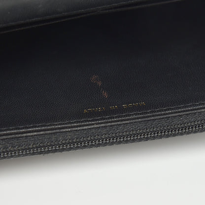 Chanel Lambskin Quilted Boy Wallet On Chain WOC Black 12 of 14