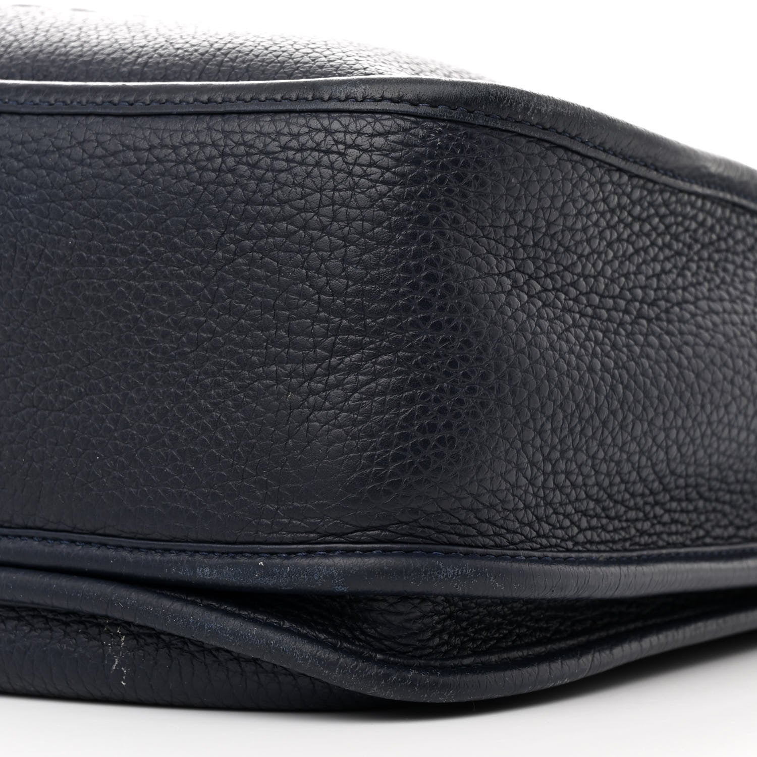 Hermes Taurillon Clemence Evelyne III GM Bleu Nuit 10 of 11